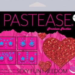 Pastease Set: Red Glitter Heart ACCESSORIES