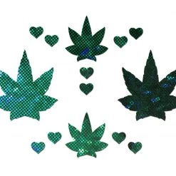 PASTEASE Set: Indica Pot Leaf