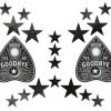 ACCESSORIES Pastease Set: Liquid Black Ouija Planchette With 6 Mini Stars And 10 Baby Stars Nipple & Body