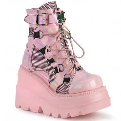PLEASER NEW ARRIVALS Shaker Wedge Platform Boot