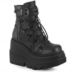PLEASER NEW ARRIVALS Shaker Wedge Platform Boot