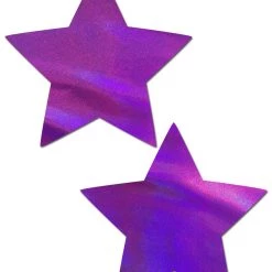 PASTEASE STAR HOLOGRAPHIC PURPLE