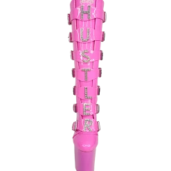 YRU VIP HUSTLER- PINK/SILVER SHOES